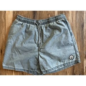 Primark Men's Swimming Trunks Board Shorts Blue-Gray Size Medium Waist 30"